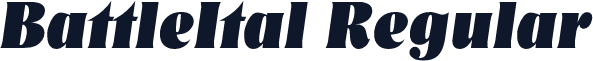 BattleItal Regular