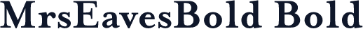 MrsEavesBold Bold