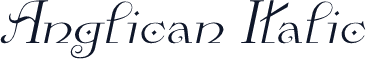 Anglican Italic