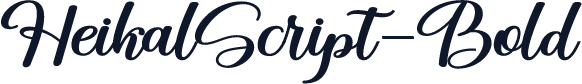 HeikalScript-Bold