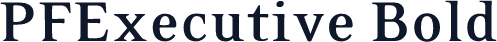 PFExecutive Bold