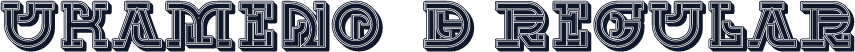 UKAMENO 3D Regular