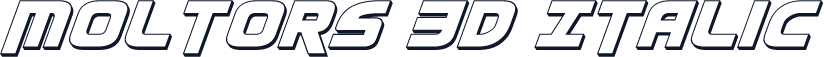 Moltors 3D Italic