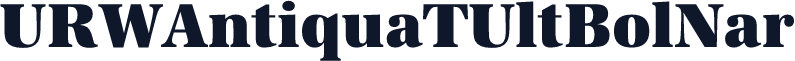 URWAntiquaTUltBolNar