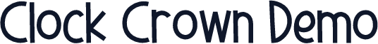 Clock Crown Demo
