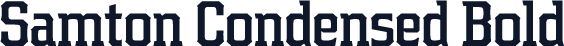 Samton Condensed Bold