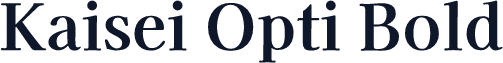 Kaisei Opti Bold