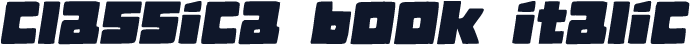 Classica Book Italic