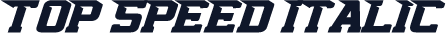 Top Speed Italic