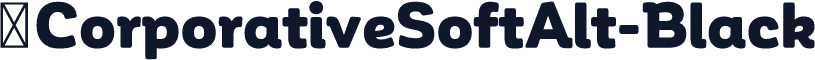☞CorporativeSoftAlt-Black