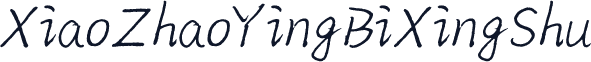 XiaoZhaoYingBiXingShu
