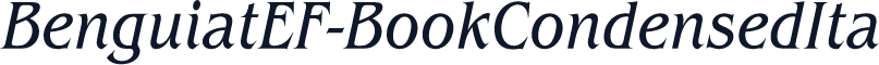 BenguiatEF-BookCondensedIta