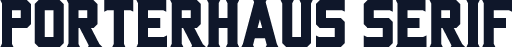 Porterhaus Serif