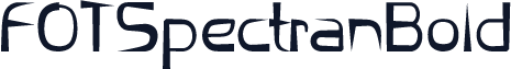 FOTSpectranBold