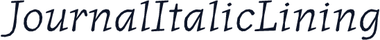 JournalItalicLining