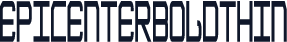 EpicenterBoldThin