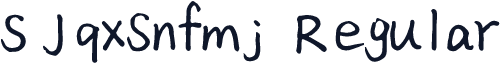 SJqxsnfmj Regular