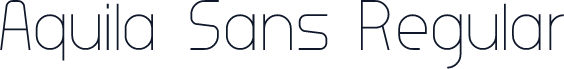 Aquila Sans Regular