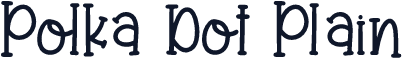 Polka Dot Plain