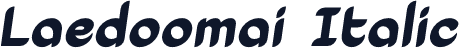 Laedoomai Italic
