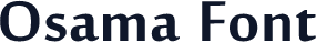 Osama Font
