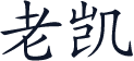 老凯