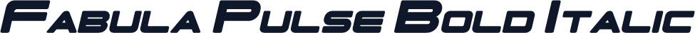 Fabula Pulse Bold Italic