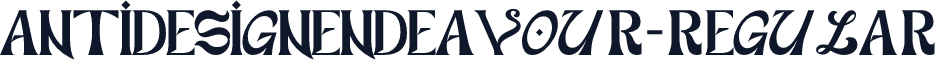AntiDesignEndeavour-Regular