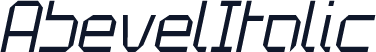 AbevelItalic