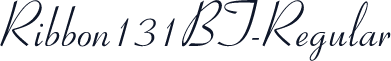 Ribbon131BT-Regular