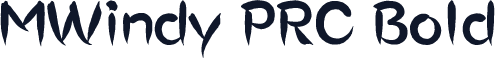 MWindy PRC Bold