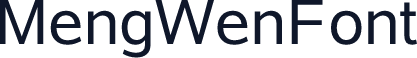 MengWenFont