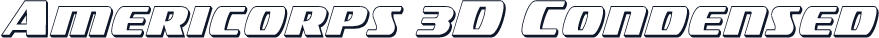 Americorps 3D Condensed