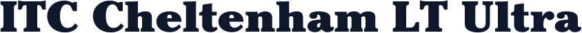 ITC Cheltenham LT Ultra