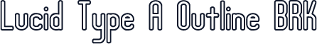 Lucid Type A Outline BRK