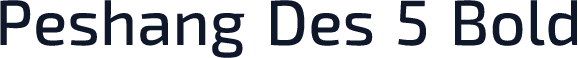 Peshang Des 5 Bold