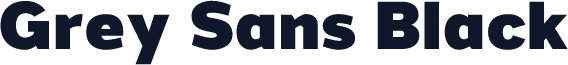 Grey Sans Black