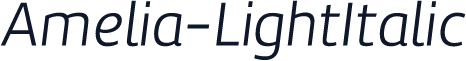 Amelia-LightItalic