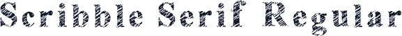 Scribble Serif Regular