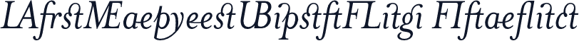 MrsEavesJustLig Italic