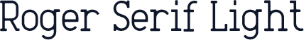 Roger Serif Light