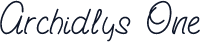 Archidlys One