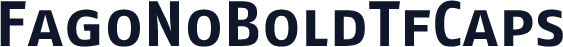 FagoNoBoldTfCaps