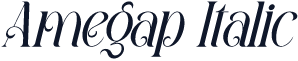 Amegap Italic