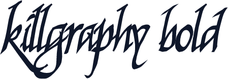Killgraphy Bold