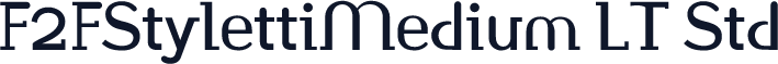 F2FStylettiMedium LT Std