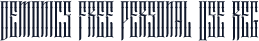 Demonics Free Personal Use Reg