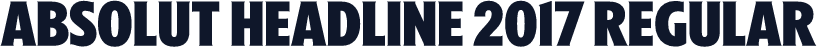 Absolut Headline 2017 Regular
