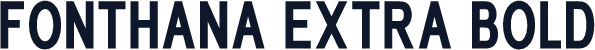 Fonthana Extra Bold