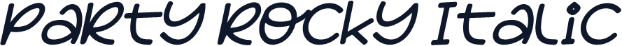 Party Rocky Italic
